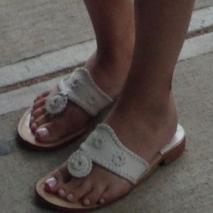 LOOK NEW WHEN WORN White Jack Rogers